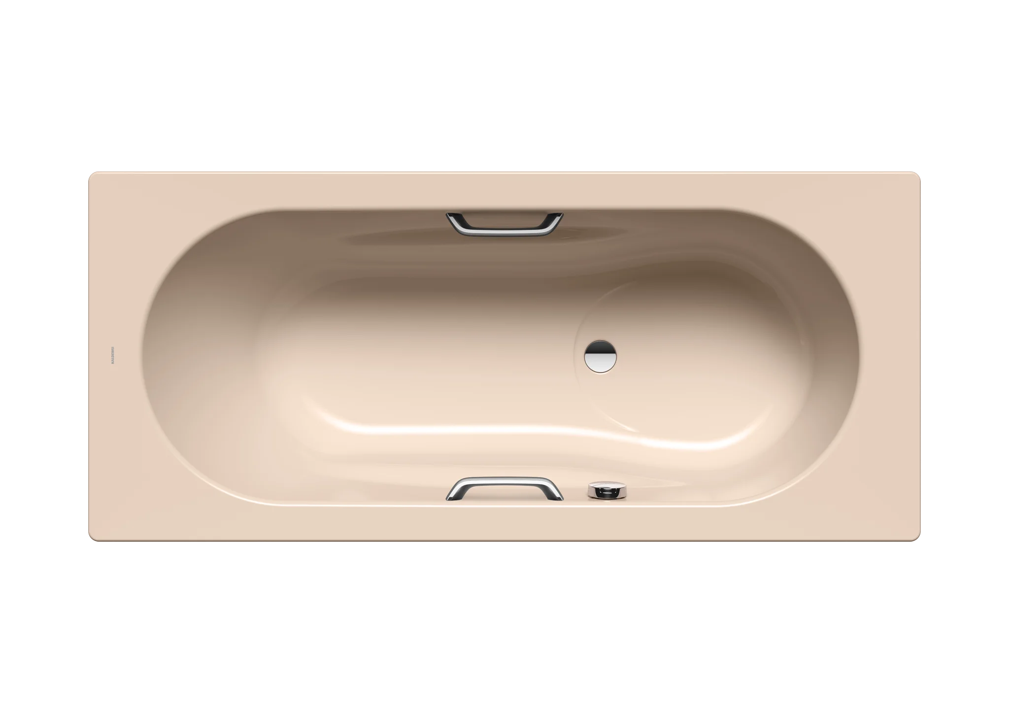 Kaldewei VAIO SET STAR Badewanne, 1700x750 mm, bahamabeige, Perl-Effekt, mit integrierten Armlehnen und seitlichem Überlauf