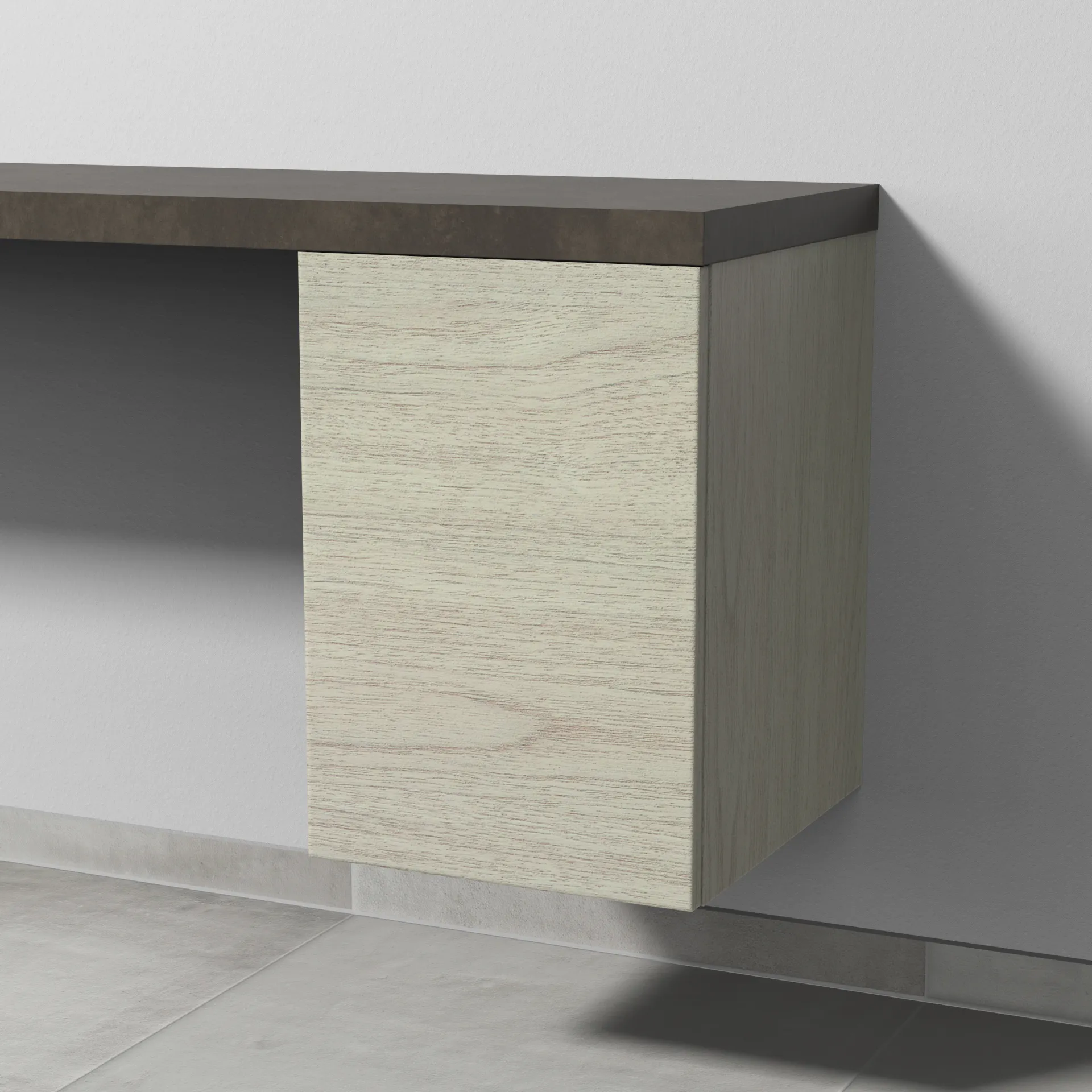 Sanipa Anbauschrank „2morrow“ 350 × 510 × 420 mm in White Oak Sanipa Anbauschrank „2morrow“ 350 × 510 × 420 mm in White Oak