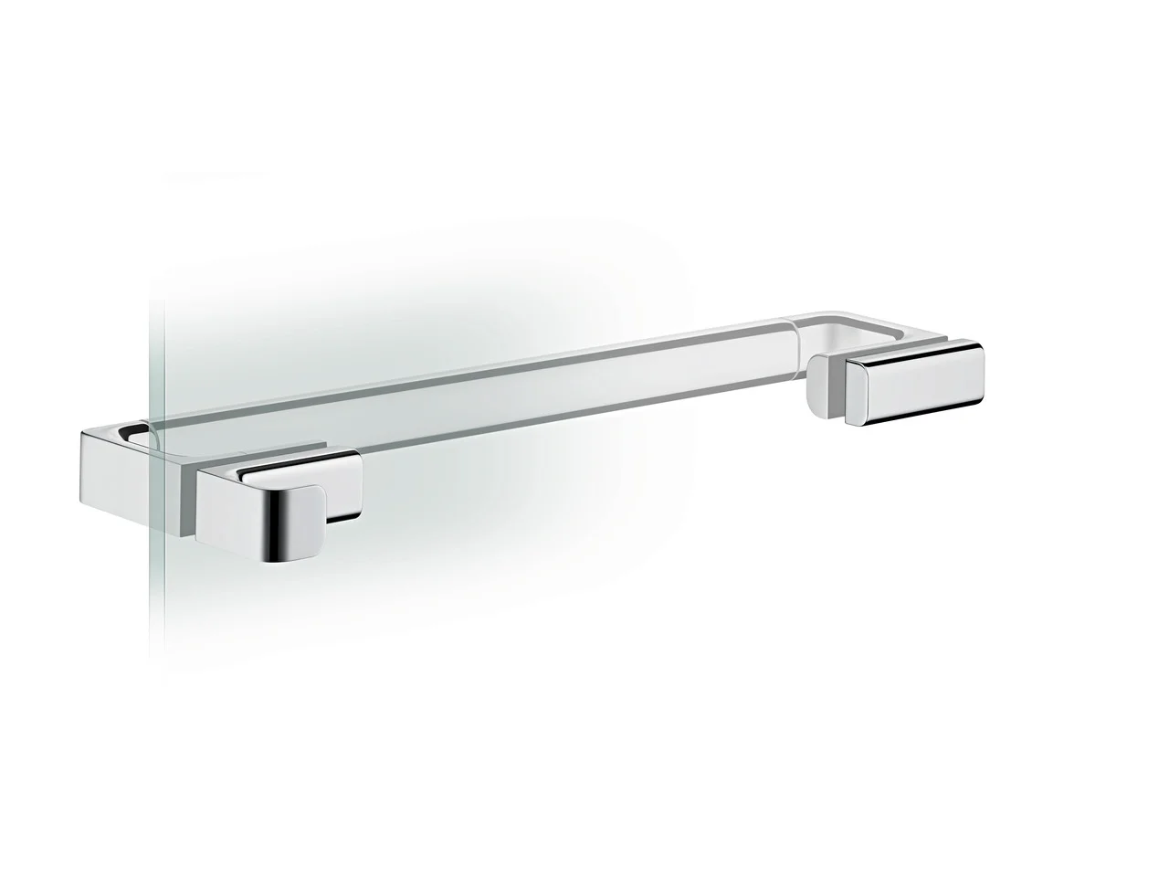 Hansgrohe AXOR Universal Softsquare Duschtürgriff, feststehend, Chrom, Länge 444 mm Hansgrohe AXOR Universal Softsquare Duschtürgriff, feststehend, Chrom, Länge 444 mm