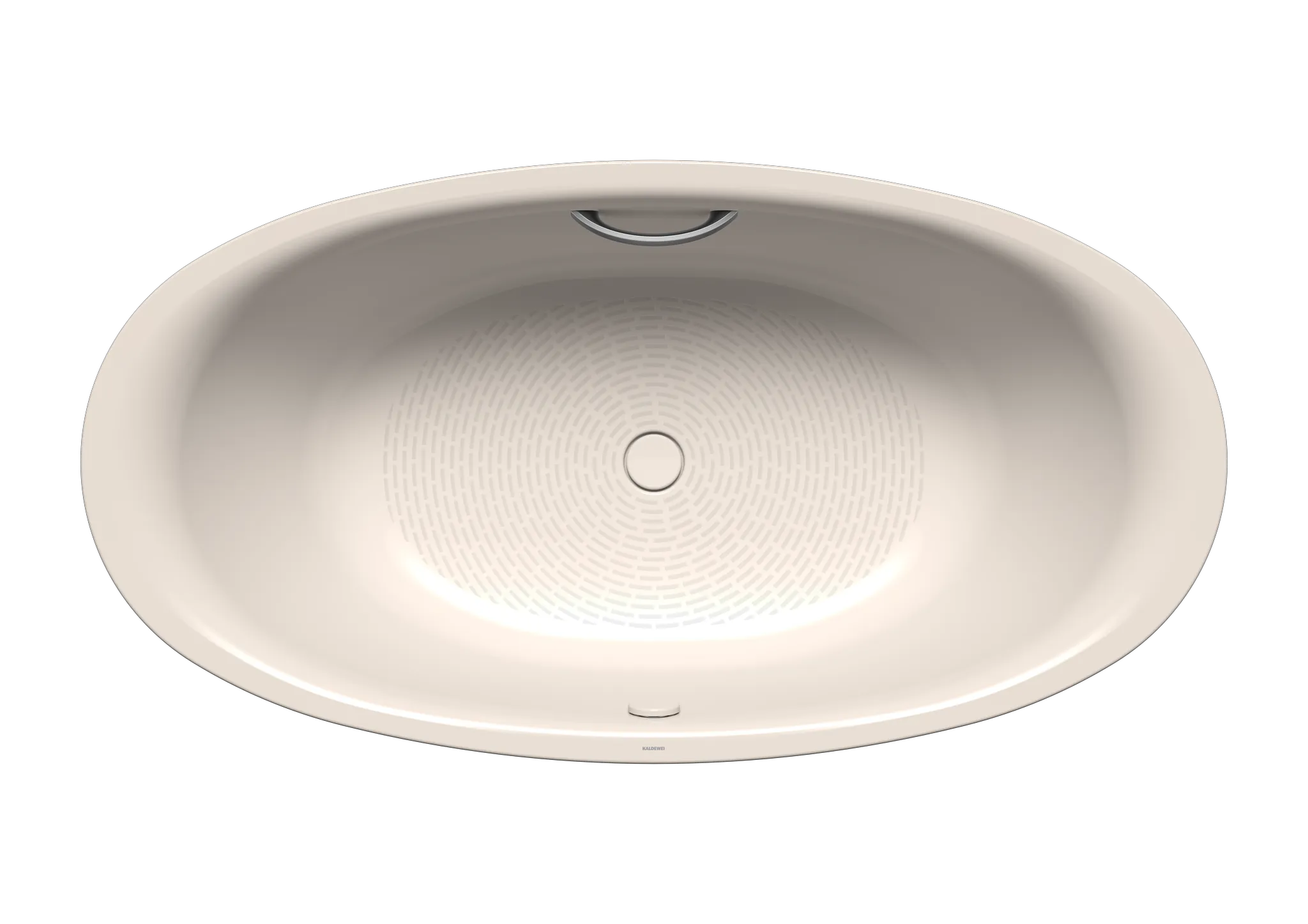 Kaldewei ELLIPSO DUO OVAL Badewanne, oval, 1900 x 1000 mm, Perl-Effekt, mit Griffloch, Vollantislip
