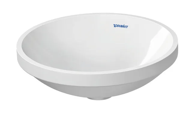 Einbauwaschtisch Architec 375 mm EB v.u.,o.ÜL,o.HLB,u.glasiert,weiß Größe: ⌀ 40 cm / Überlauf: ohne Überlauf Einbauwaschtisch Architec 375 mm EB v.u.,o.ÜL,o.HLB,u.glasiert,weiß Größe: ⌀ 40 cm / Überlauf: ohne Überlauf