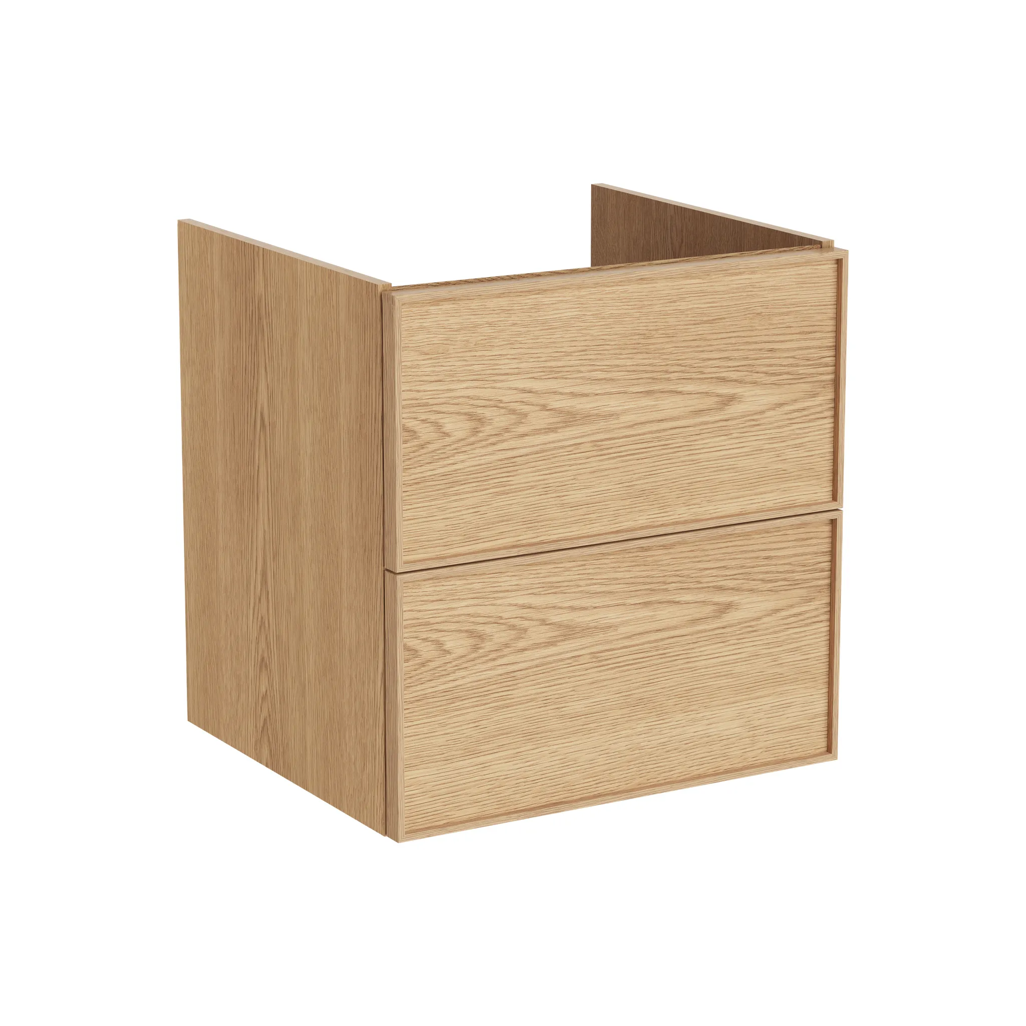 VitrA New Metropole Edge Waschtischunterschrank 58 x 52 x 60 cm, Eiche Hell VitrA New Metropole Edge Waschtischunterschrank 58 x 52 x 60 cm, Eiche Hell