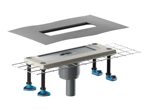 Ablaufgehäuse CeraFlex senkrecht, DN 50 Ablaufgehäuse CeraFlex senkrecht, DN 50