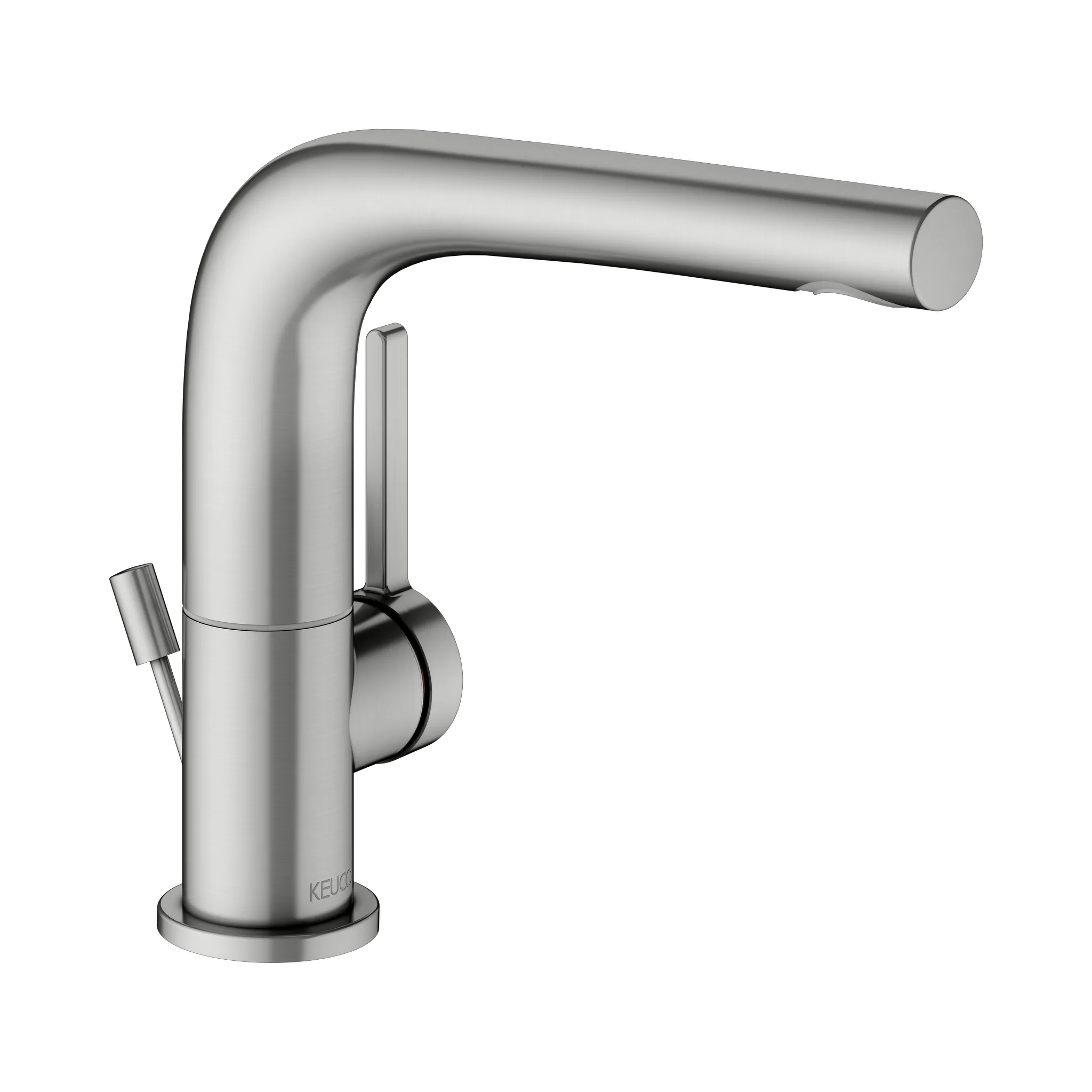 KEUCO EDITION 400 Einhebel-Waschtischmischer 150 schwenkbar Edelstahl-finish