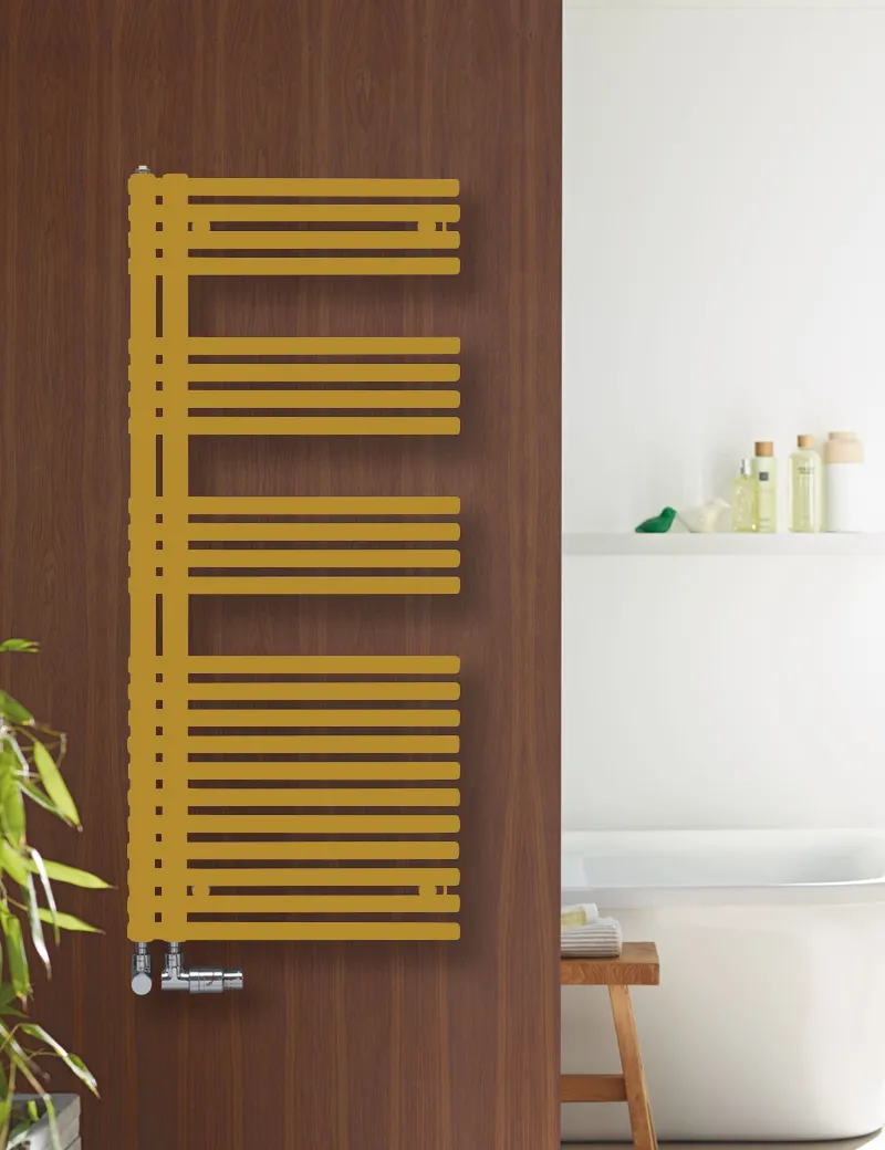 Zehnder Forma Asym LFAR-170-050, Design-Heizkörper, 1681x60x496, Beach Gold