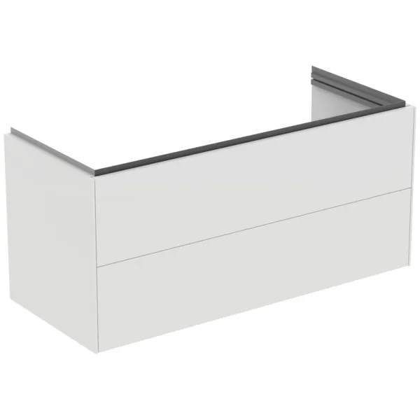 Ideal Standard Möbelwaschtischunterschrank Conca 2 Auszüge 1200x505x550mm Weiß Ideal Standard Möbelwaschtischunterschrank Conca 2 Auszüge 1200x505x550mm Weiß