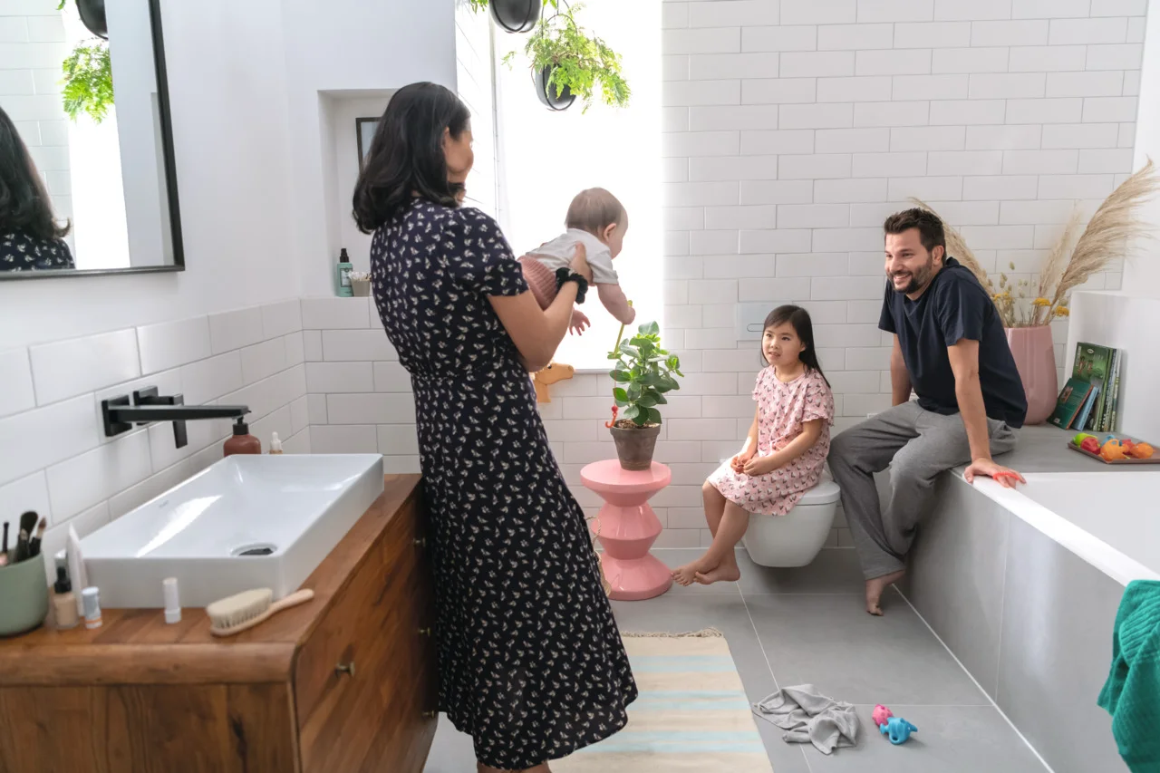 Hansgrohe Metropol Einhebel-Waschtischmischer Unterputz mattschwarz, Ausladung 225 mm, Hebelgriff, Normalstrahl, max. Durchfluss 5 l/min