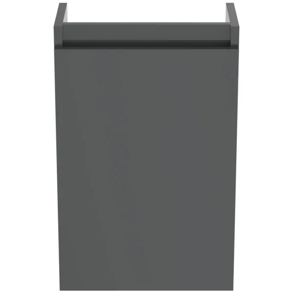 Ideal Standard Waschtischunterschrank „Eurovit+“ 35,4 × 55 × 20,2 cm Hochglanz grau lackiert Ideal Standard Waschtischunterschrank „Eurovit+“ 35,4 × 55 × 20,2 cm Hochglanz grau lackiert