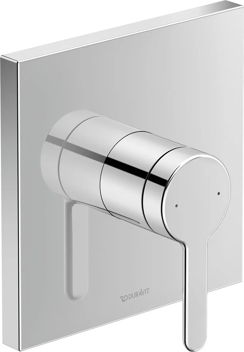 Duravit Einhand-Unterputz-Armatur „Serie C.1“ in Chrom Duravit Einhand-Unterputz-Armatur „Serie C.1“ in Chrom