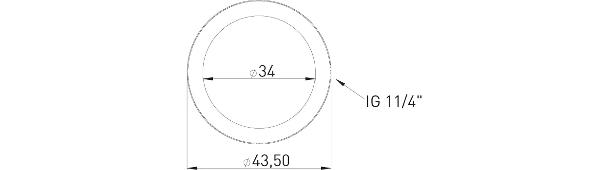 Rändelmutter MS vc 1 1/4″