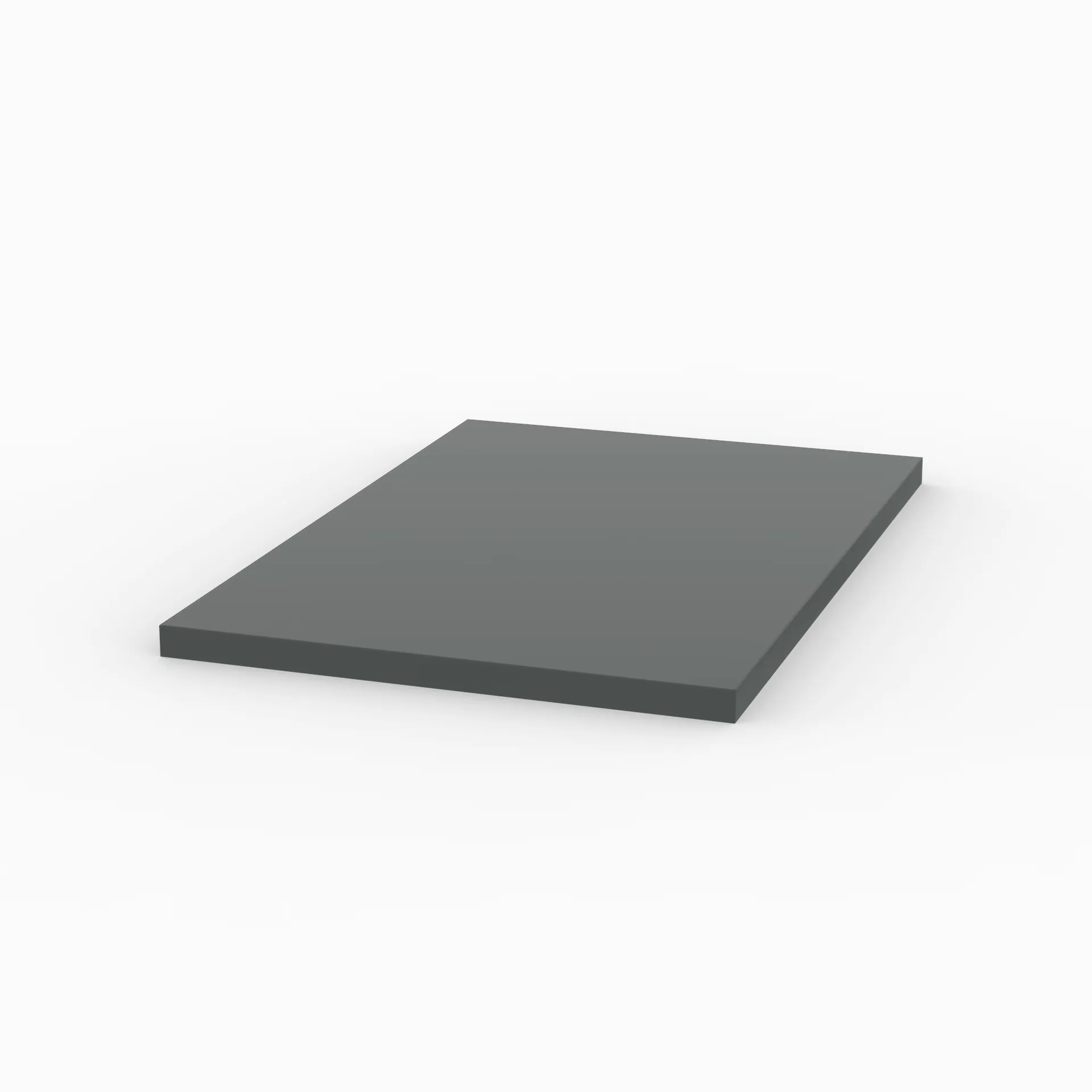 Sanipa Abdeckplatte „2morrow“ in Anthrazit (matt), 352 × 521 × 16 mm