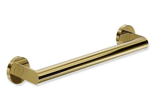 HEWI Haltegriff System 900, Edelstahl PVD gold glänzend, Achsmaß 400 mm, Durchmesser 32 mm