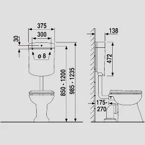 2 Mengen-Spülkasten bonito duo Komplettset 2 Mengen-Spülkasten bonito duo Komplettset
