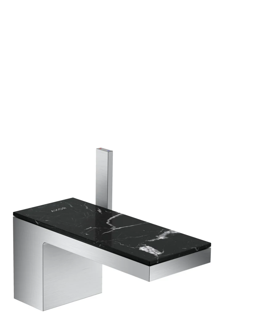 Hansgrohe AXOR MyEdition Platte 200 mm Marmor Nero Marquina abnehmbar