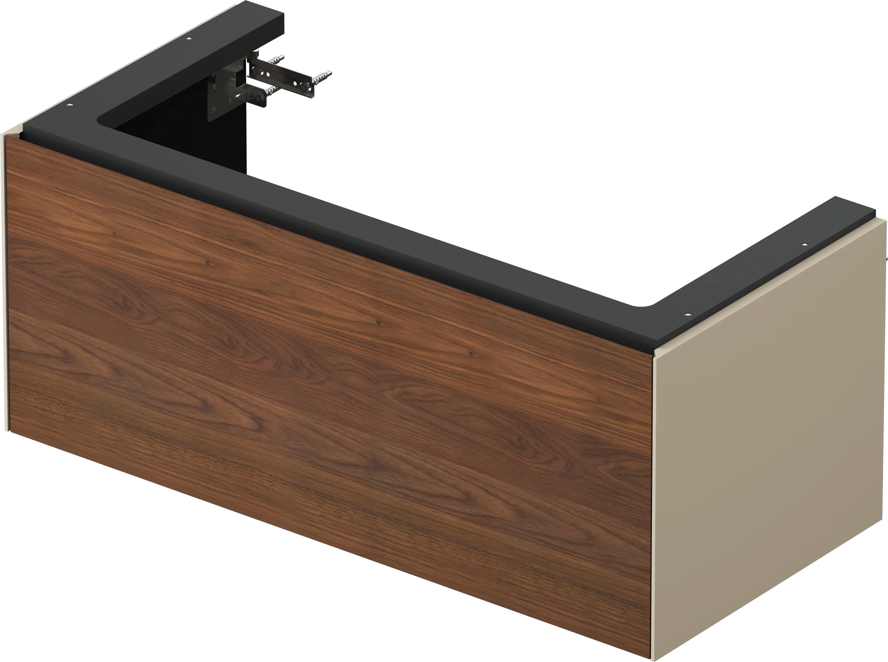 Duravit Waschtischunterschrank „White Tulip“, mit Beleuchtung
