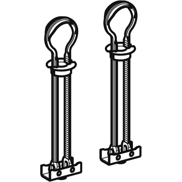 Set Klappdübel für Adapterplatte für AquaClean (2 St.) Set Klappdübel für Adapterplatte für AquaClean (2 St.)