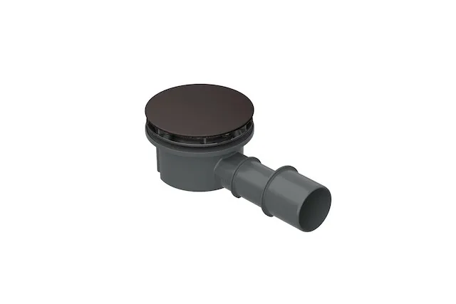 Compact+, seitlich - 0,5 l/s, Ab- und Überlauf, Duschwanne, Duschfläche, 225x115x85 mm, Weiß, Kunststoff