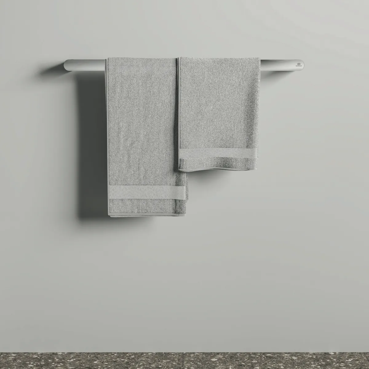 Handtuchstange Conca, rund, 600mm, Brushed Gold Handtuchstange Conca, rund, 600mm, Brushed Gold