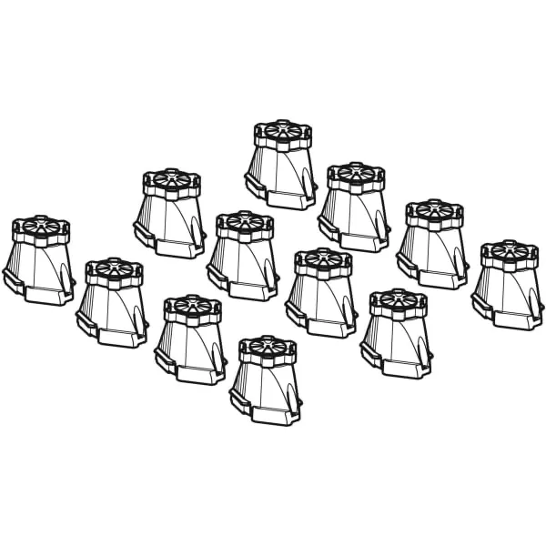 Set Füße hoch (12 St.) für Duschwanne ab Länge 160cm (12 Stück) Set Füße hoch (12 St.) für Duschwanne ab Länge 160cm (12 Stück)