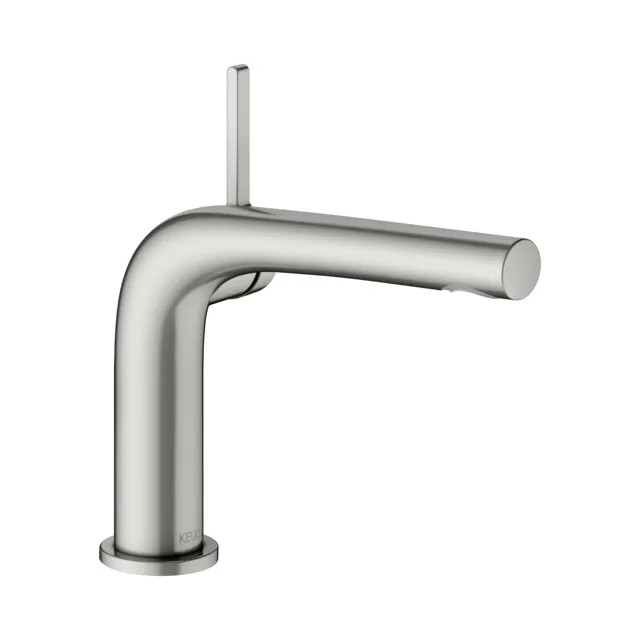 KEUCO EDITION 400 Einhebel-Waschtischmischer 120, Edelstahl-finish