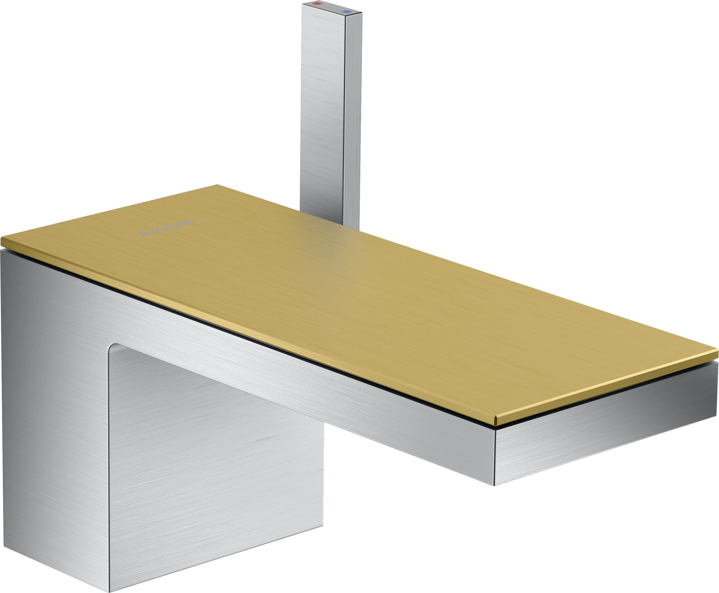 Hansgrohe AXOR MyEdition Platte 200 mm Metall Brushed Gold Optic abnehmbar