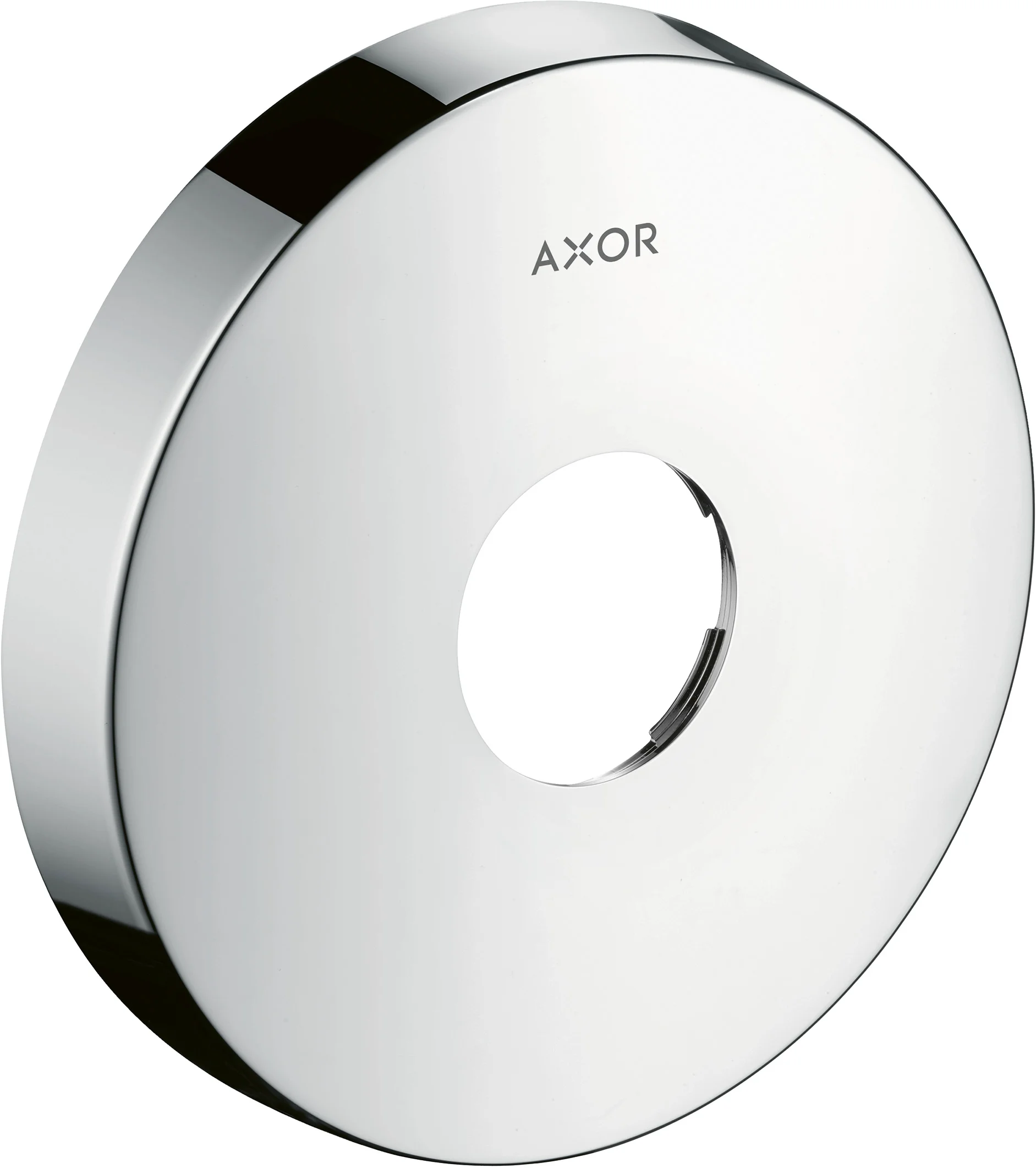 Hansgrohe AXOR Verlängerungsrosette rund 1-Loch, Chrom, Durchmesser 170 mm, Höhe 33 mm, Metallrosette Hansgrohe AXOR Verlängerungsrosette rund 1-Loch, Chrom, Durchmesser 170 mm, Höhe 33 mm, Metallrosette