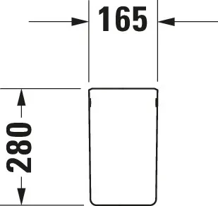 Halbsäule ME by Starck für 071945, weiß Halbsäule ME by Starck für 071945, weiß