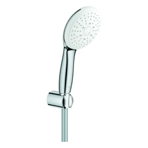 Wandhalterset Tempesta 110 26920_3, Handbrause Tempesta 110, 3 Strahlarten: Rain/Jet/Massage, Handbrausehalter, Relexaflex-Brauseschlauch 1.500mm, Water Saving, maximaler Durchfluss (bei 3 bar): 8.4 l/min, chrom Wandhalterset Tempesta 110 26920_3, Handbrause Tempesta 110, 3 Strahlarten: Rain/Jet/Massage, Handbrausehalter, Relexaflex-Brauseschlauch 1.500mm, Water Saving, maximaler Durchfluss (bei 3 bar): 8.4 l/min, chrom