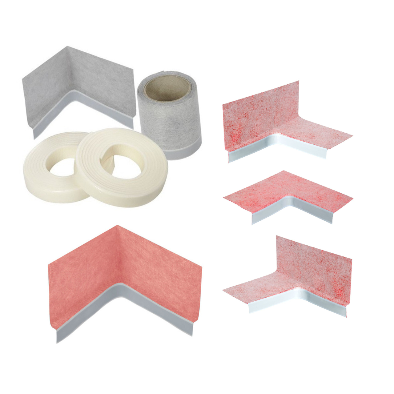 poresta 3D Wannenrand-Dichtset für Wand-, Bade- und Duschwannenecke, poresta 3D TI Innenecke für Wannenrand, poresta 3D Multi-Dichteckenset für bodenebene Duschwannen (3 Stück) poresta 3D Wannenrand-Dichtset für Wand-, Bade- und Duschwannenecke, poresta 3D TI Innenecke für Wannenrand, poresta 3D Multi-Dichteckenset für bodenebene Duschwannen (3 Stück)