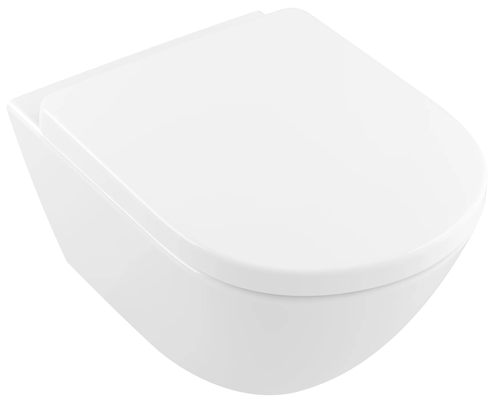 Villeroy & Boch WC-Sitz „Subway 2.0“ inkl. Deckel 51 × 41,8 × 51 × 5,1 cm, Quick Release, Soft Closing