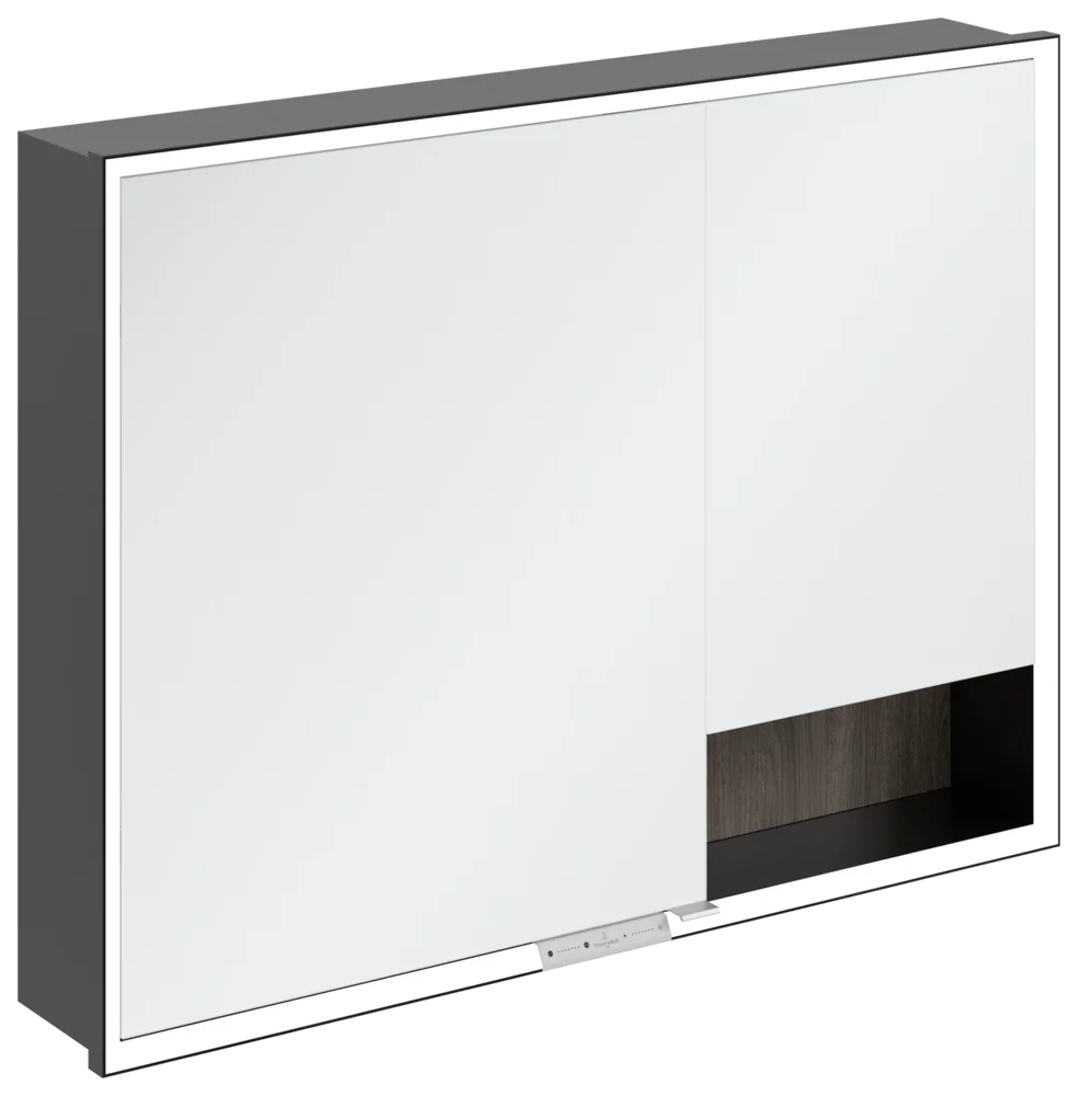 Villeroy & Boch Einbau-Spiegelschrank My View+ B48210, 1000x750x168mm, Stone Oak Villeroy & Boch Einbau-Spiegelschrank My View+ B48210, 1000x750x168mm, Stone Oak