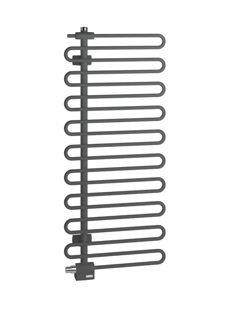 Kermi Design-Heizkörper „Icaro®“ 40 × 144,6 cm in Graphit Metallic