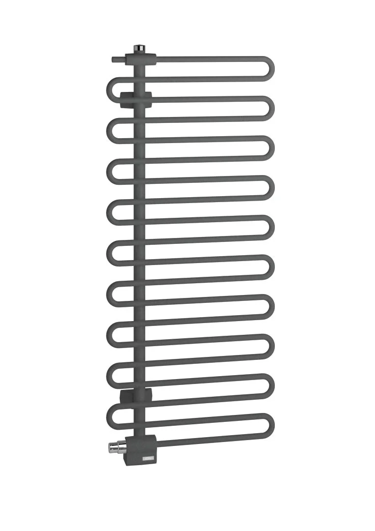 Kermi Design-Heizkörper „Icaro®“ 40 × 144,6 cm in Graphit Metallic
