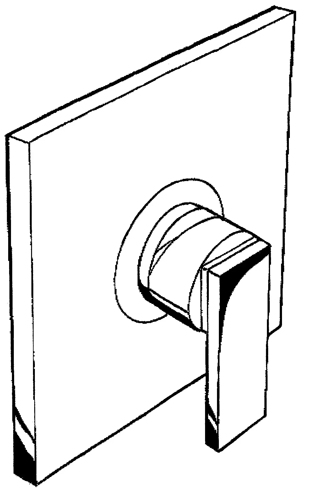 Brausenmischer Unterputz Axor Citterio Fertigset chrom Brausenmischer Unterputz Axor Citterio Fertigset chrom