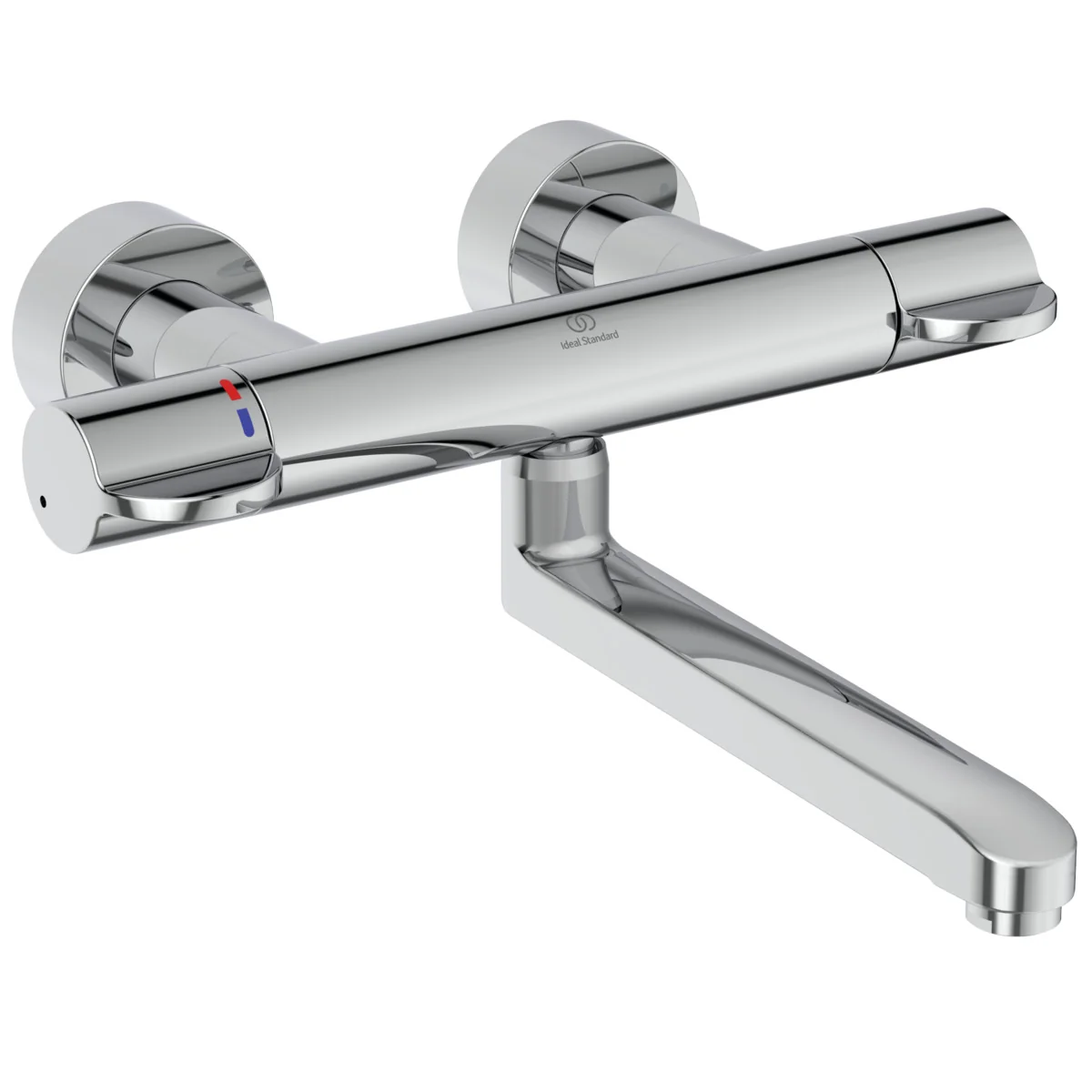 Ideal Standard Ceraplus Safe Wand-Waschtischthermostat, Chrom, Ausladung 320 mm