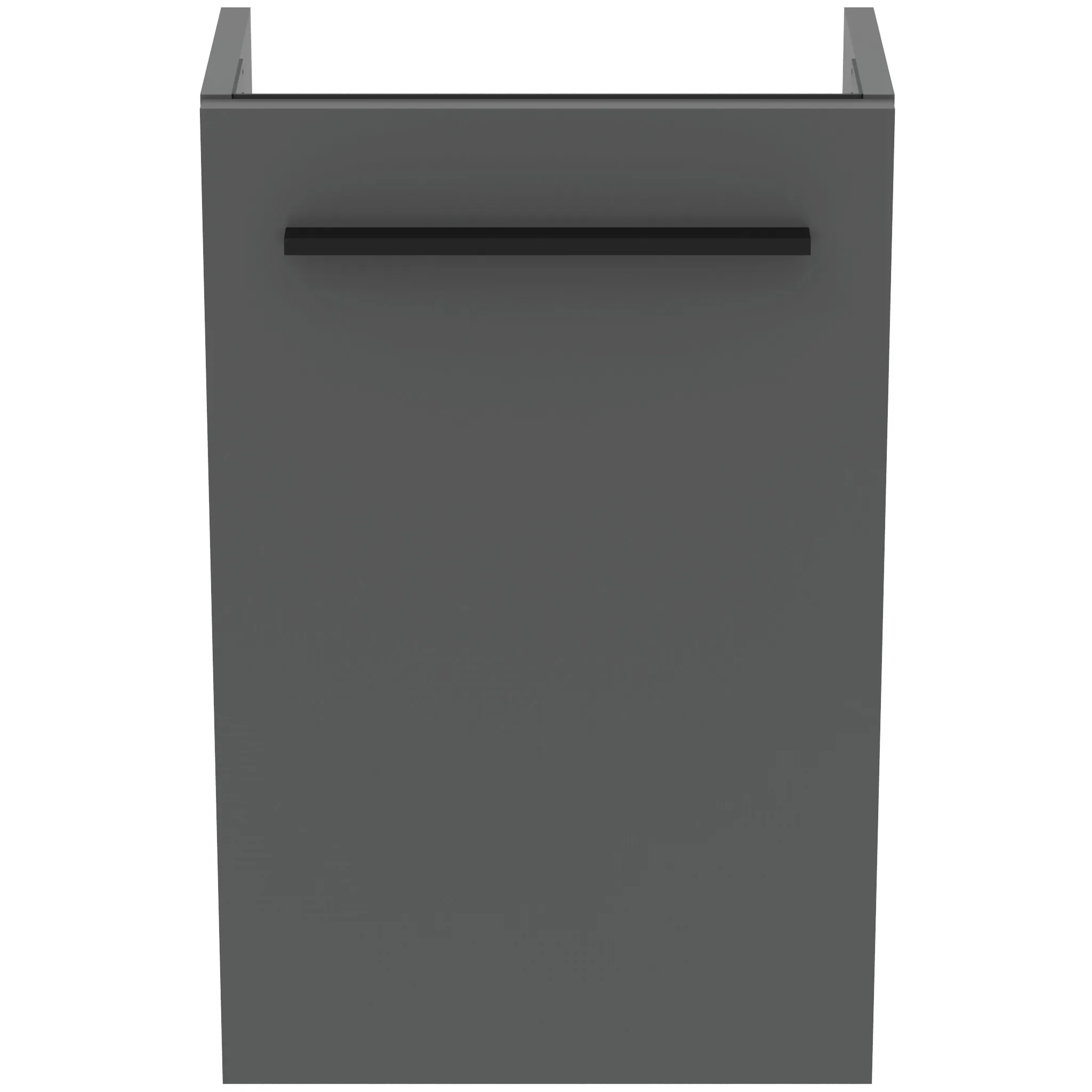 Ideal Standard Handwaschbeckenunterschrank i.life S 1 Tür Quarzgrau matt 354x202x555 mm