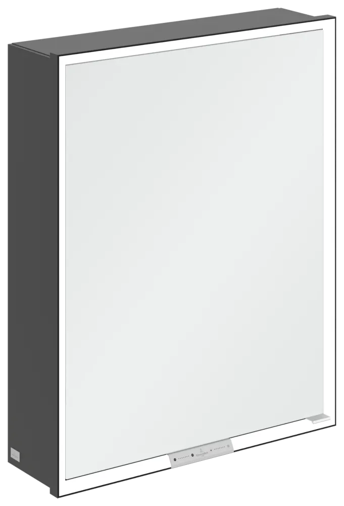 Villeroy & Boch Aufputz-Spiegelschrank „My View+“ 600 × 750 × 168 mm in White Matt, Anschlag links, links