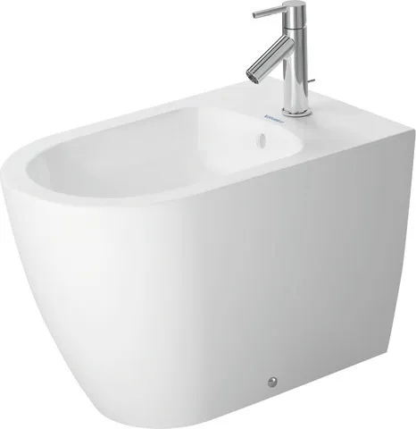 Duravit Stand-Bidet back to wall „ME by Starck“, Befestigung sichtbar 37 × 60 × 40 cm in Weiß Seidenmatt Duravit Stand-Bidet back to wall „ME by Starck“, Befestigung sichtbar 37 × 60 × 40 cm in Weiß Seidenmatt