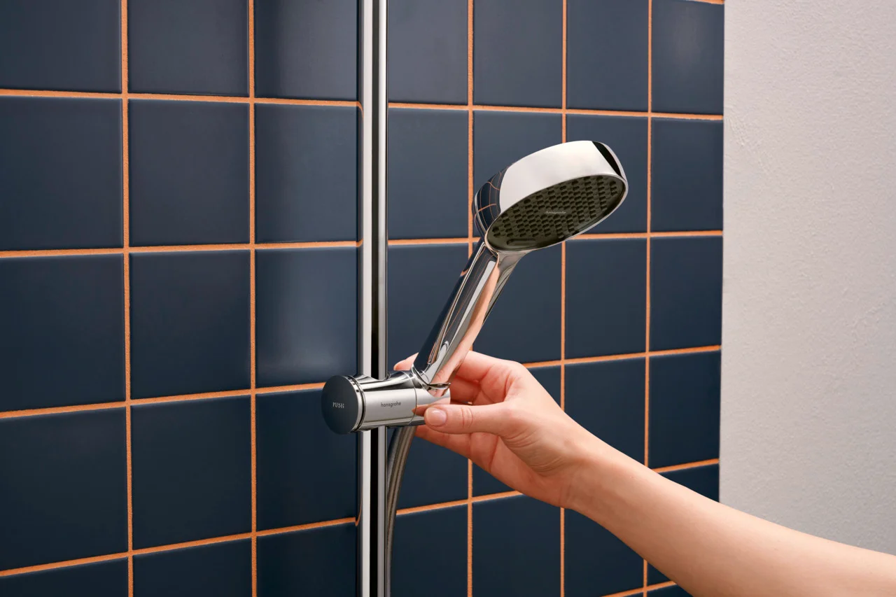 Hansgrohe Activera Select S Brauseset 95 2jet EcoSmart mit Brausestange Varia 72 cm Chrom