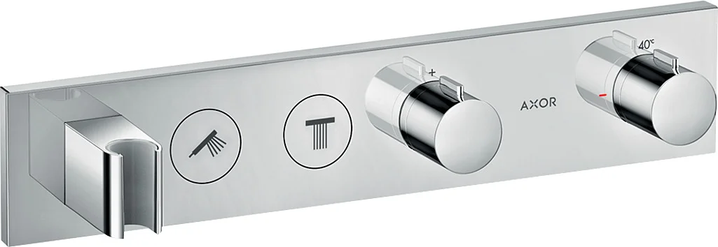 Hansgrohe AXOR ShowerSolutions Thermostatmodul Select 460/90 Unterputz, Chrom, 2 Verbraucher, max. Durchfluss 14 l/min bei 1 bar, 26 l/min bei 3 bar Hansgrohe AXOR ShowerSolutions Thermostatmodul Select 460/90 Unterputz, Chrom, 2 Verbraucher, max. Durchfluss 14 l/min bei 1 bar, 26 l/min bei 3 bar