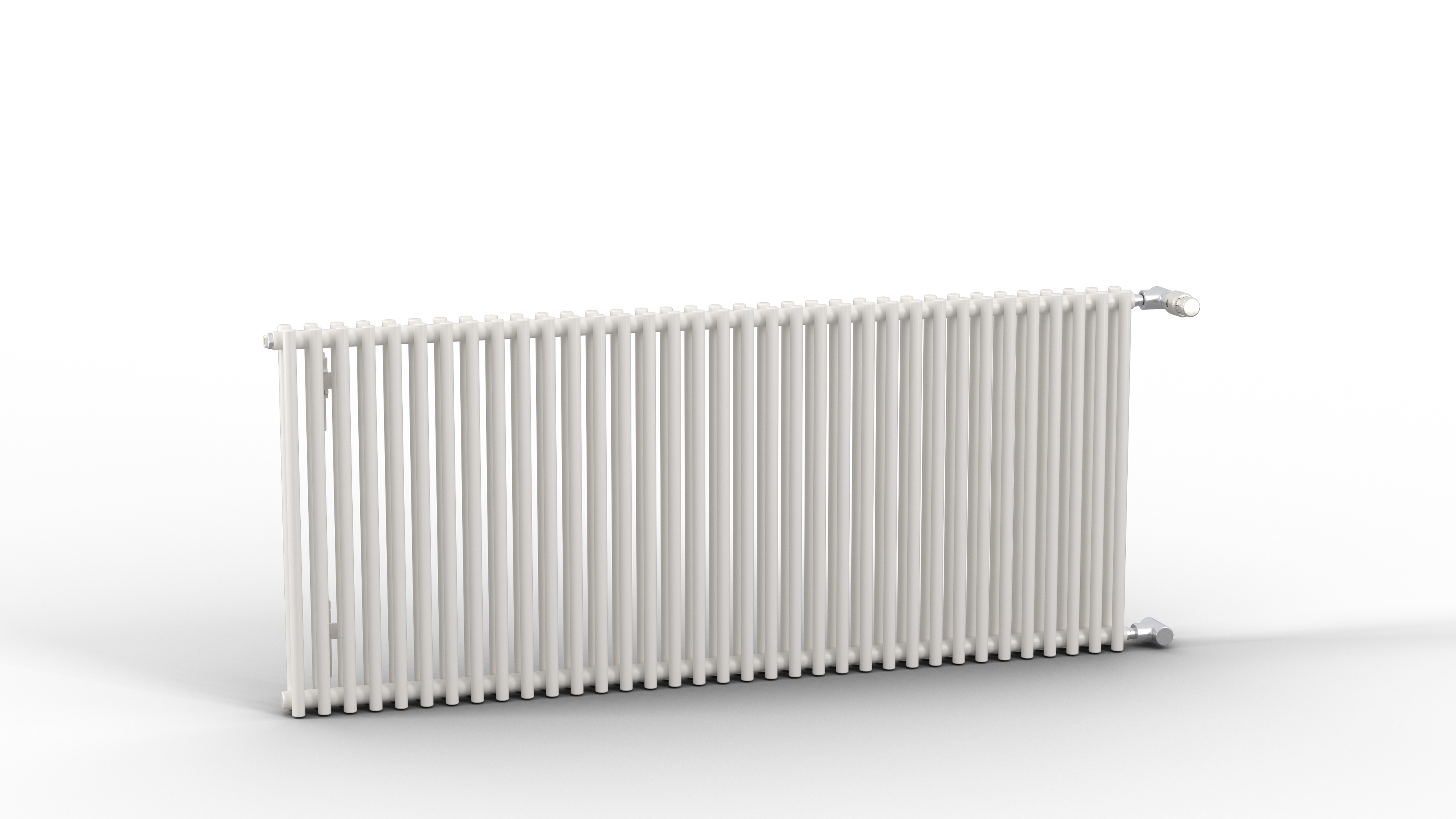 Kermi Design-Heizkörper „Pio®“ zweilagig 60,4 × 45 cm in Weiß