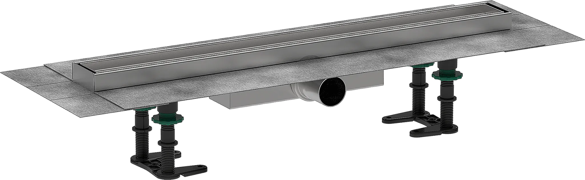 Hansgrohe RainDrain Compact Komplettset Duschrinne 600 befliesbar Hansgrohe RainDrain Compact Komplettset Duschrinne 600 befliesbar