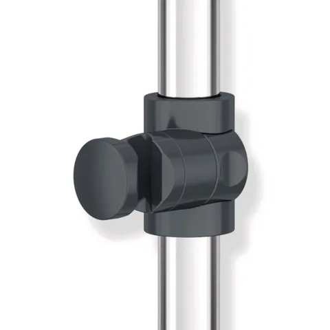 Halter für Handbrause „System 900“ in Tiefschwarz Halter für Handbrause „System 900“ in Tiefschwarz