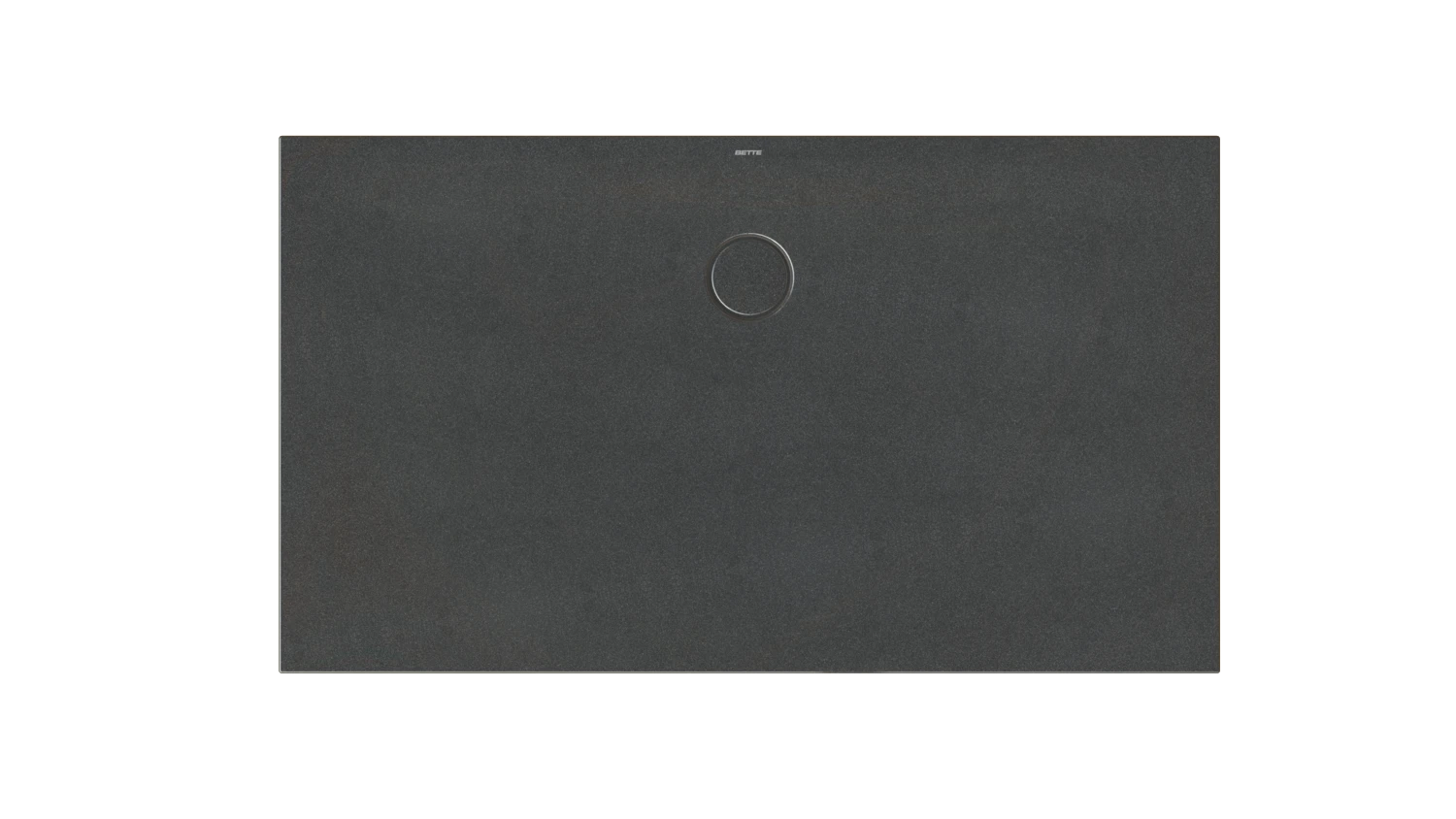 Bette rechteck Duschwanne „BetteFloor Side“ 1400 × 800 mm ohne Oberflächenbeschichtung, ohne Oberflächenveredelung, ohne Wannenträger, in Midnight