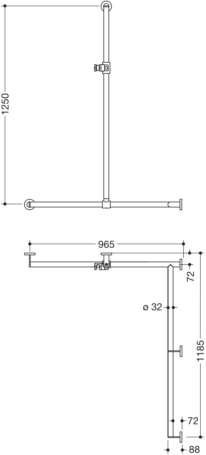 HEWI Haltegriff „System 900“