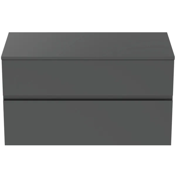 Ideal Standard Waschtischunterschrank Finesse 1002x505x558mm 2 Auszüge Anthrazit matt Ideal Standard Waschtischunterschrank Finesse 1002x505x558mm 2 Auszüge Anthrazit matt