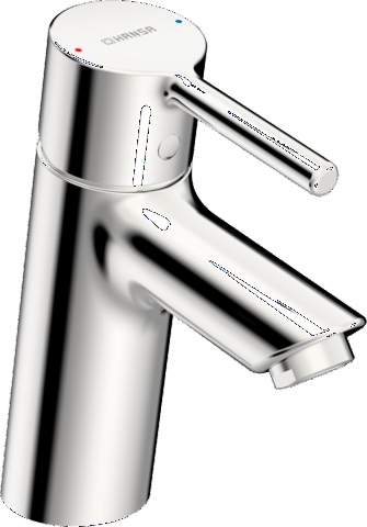 HansaVANTIS EHM Waschtischbatterie HansaVANTIS 5242 Ausladung 109 mm Chrom Pinhebel HansaVANTIS EHM Waschtischbatterie HansaVANTIS 5242 Ausladung 109 mm Chrom Pinhebel