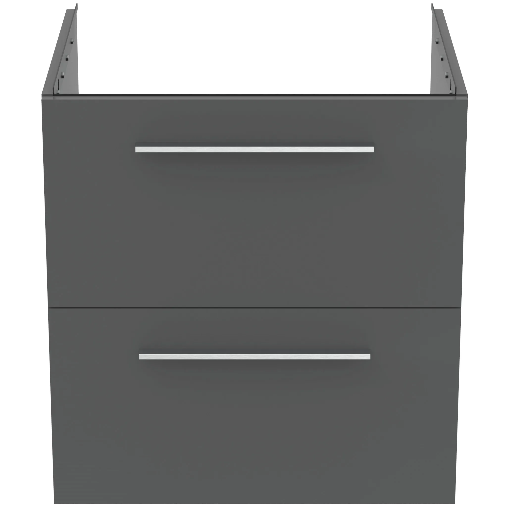 Ideal Standard Waschtischunterschrank „i.lifeB“ 60 × 63 × 50,5 cm Quarzgrau matt
