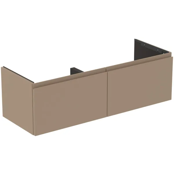 Ideal Standard Waschtischunterschrank „Finesse“ 120 × 37,5 × 44 cm Greige matt