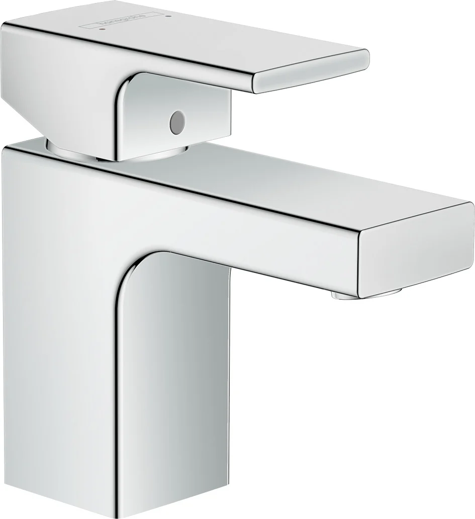 Hansgrohe Vernis Shape Einhebel-Waschtischmischer 70, Chrom, Ausladung 89 mm, Auslaufhöhe 71 mm